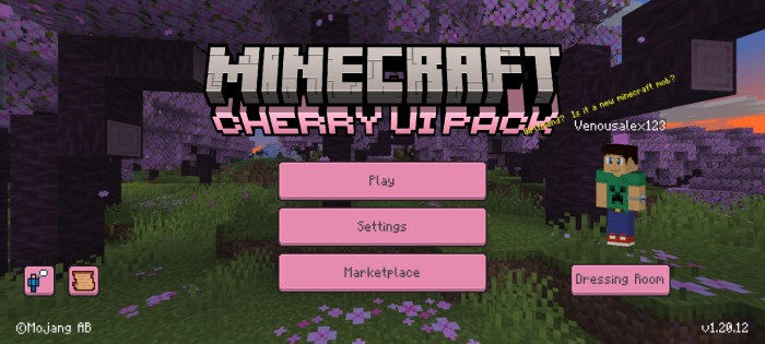 minecraft 1.20.1 Screenshot logo