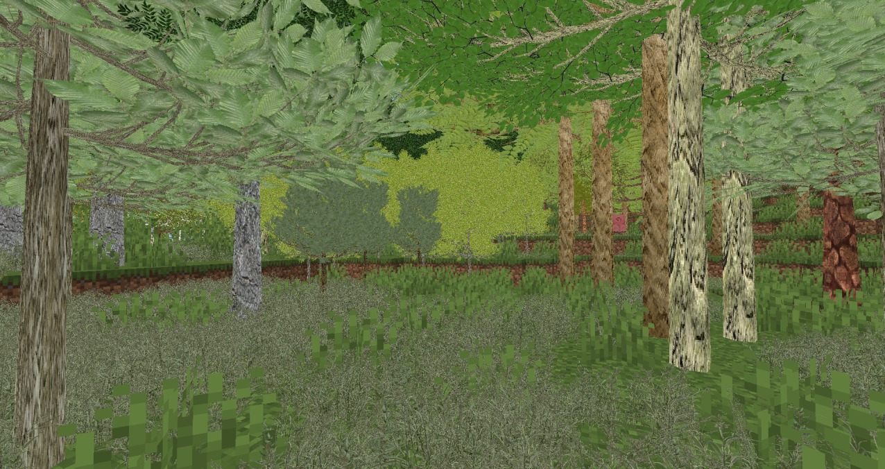 Foliage & Trees Realistic 3D HD for Minecraft 1.18.2