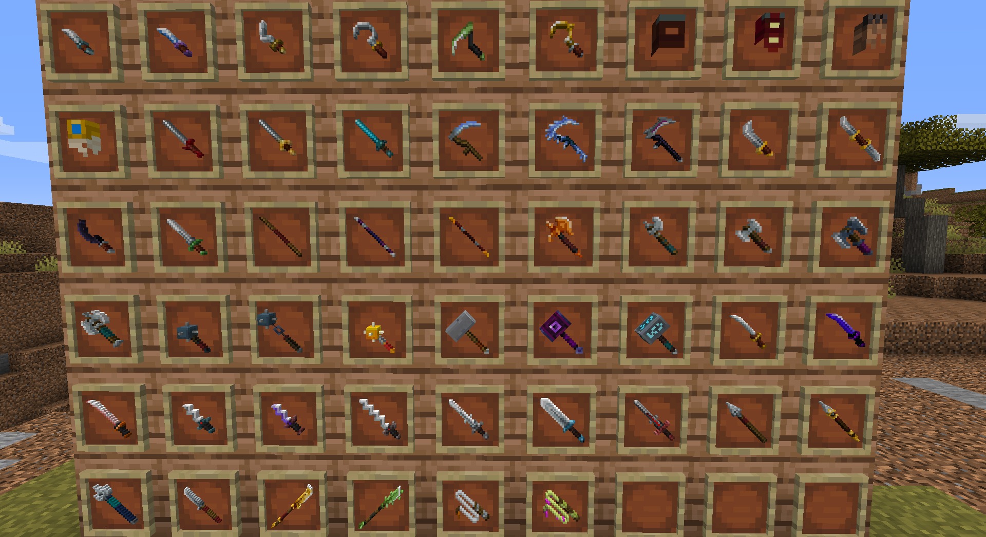 Dungeons Gear for Minecraft 1.15.2