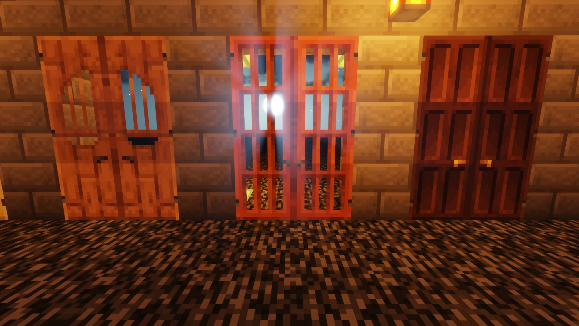 Dramatic Doors for Minecraft 1.16.5