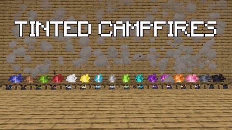 Tinted Campfires for Minecraft 1.19.4