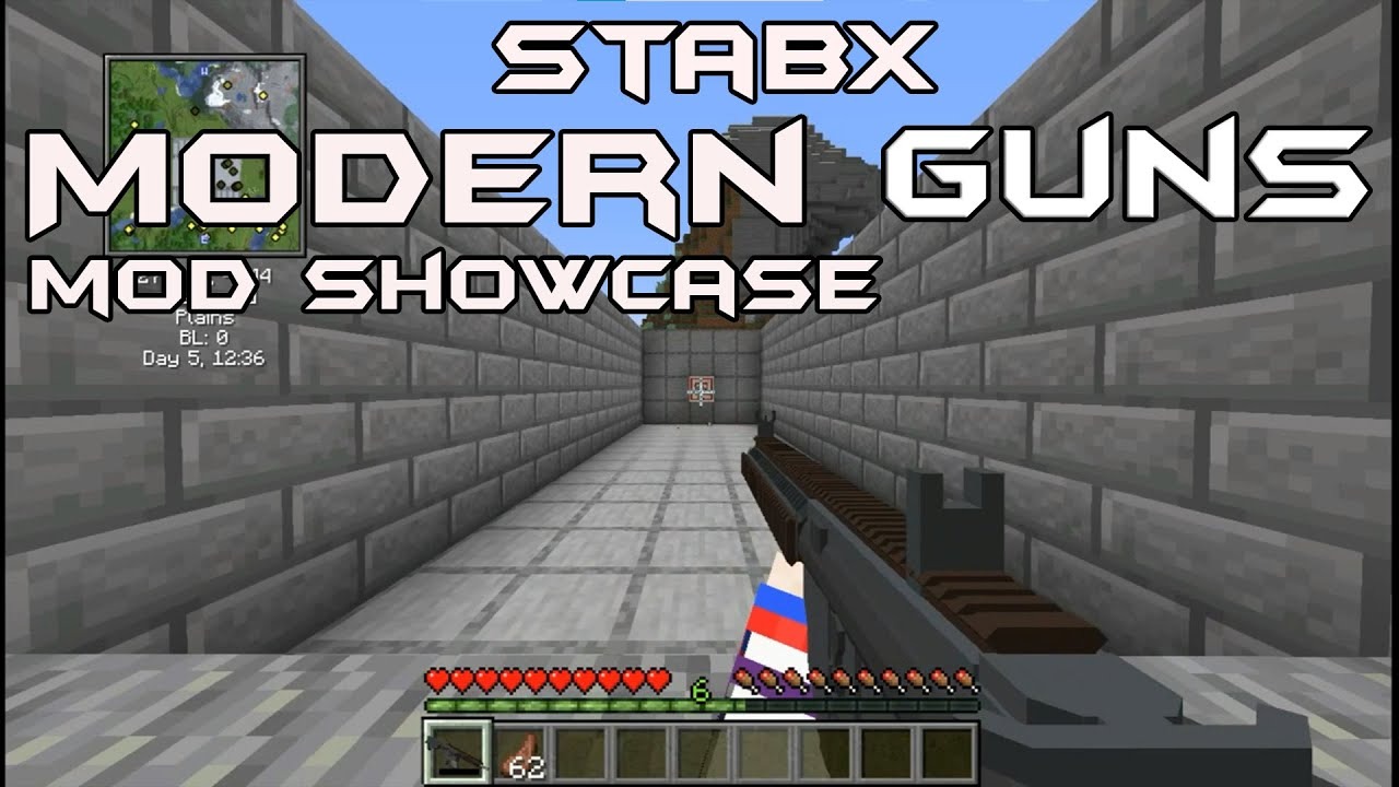 Stabx Modern Guns for Minecraft 1.18.2