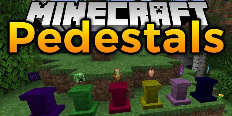 Pedestals for Minecraft 1.15.2