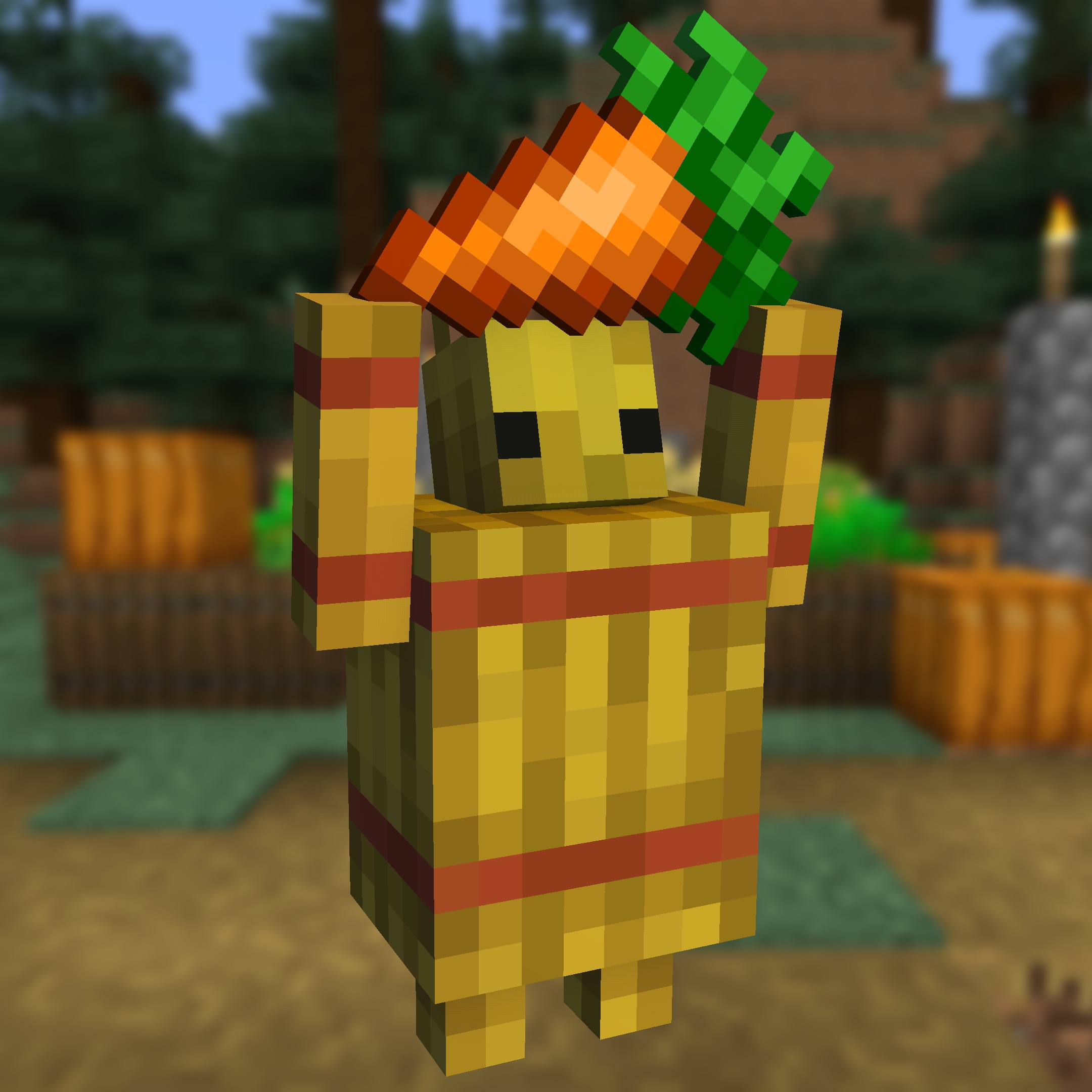 Straw Golem Rebaled for Minecraft 1.16.5