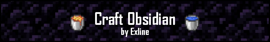 Craft Obsidian for Minecraft 1.19.2