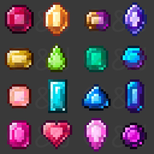 Gems & Jewels for Minecraft 1.17