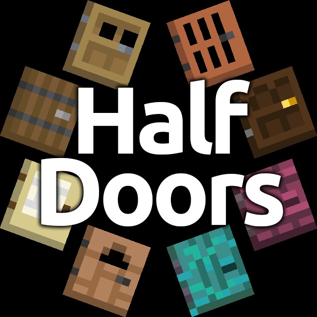 Halfdoors for Minecraft 1.19.1