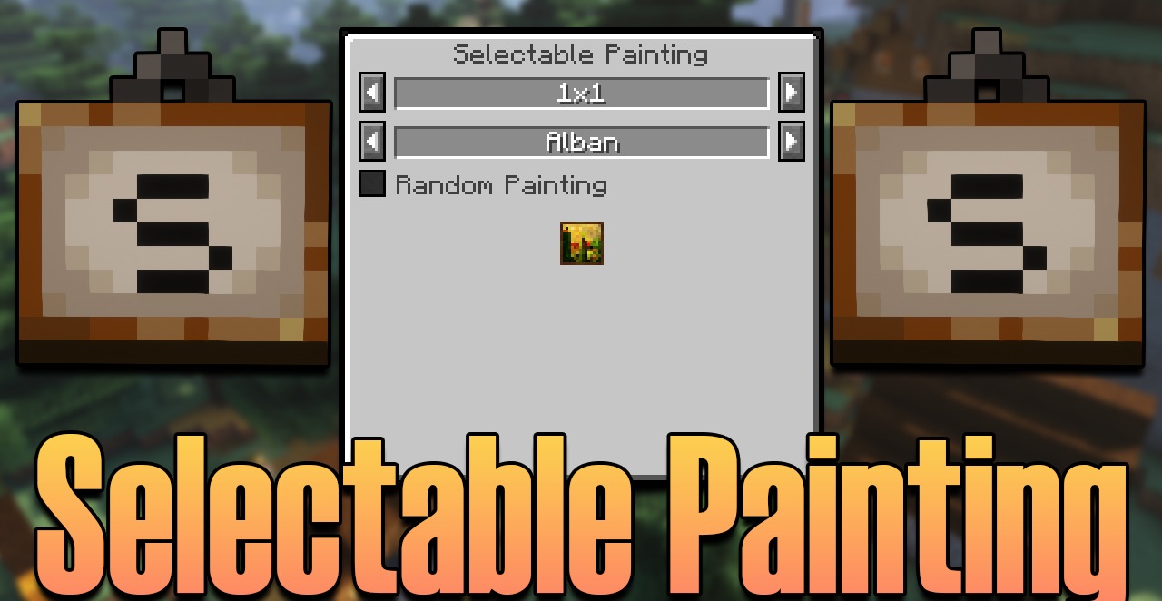 Selectable Painting for Minecraft 1.19.1