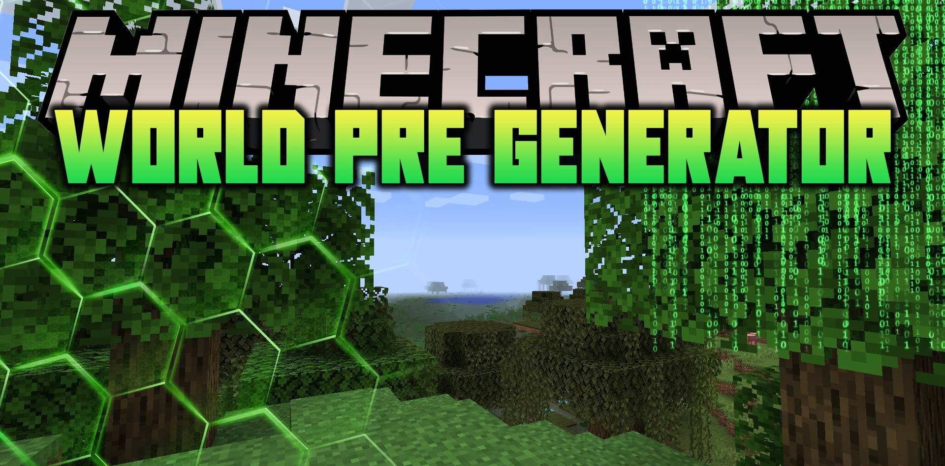 World Pre Generator for Minecraft 1.19.1