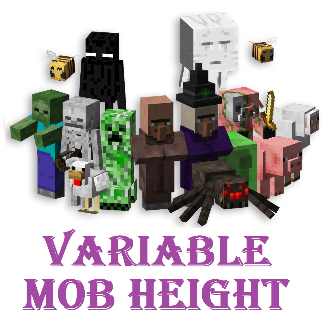 VMH - Variable Mob Height for Minecraft 1.16.5