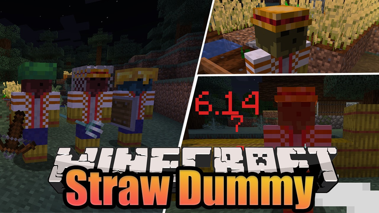 Straw Dummy for Minecraft 1.17