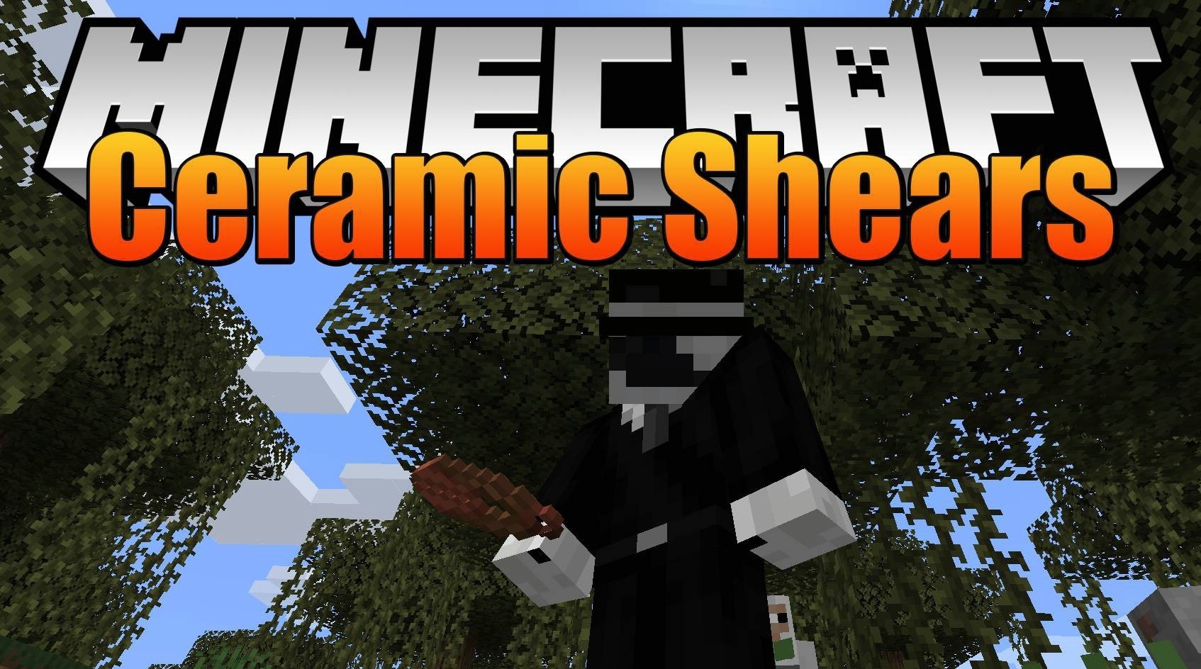 Ceramic Shears for Minecraft 1.14.4