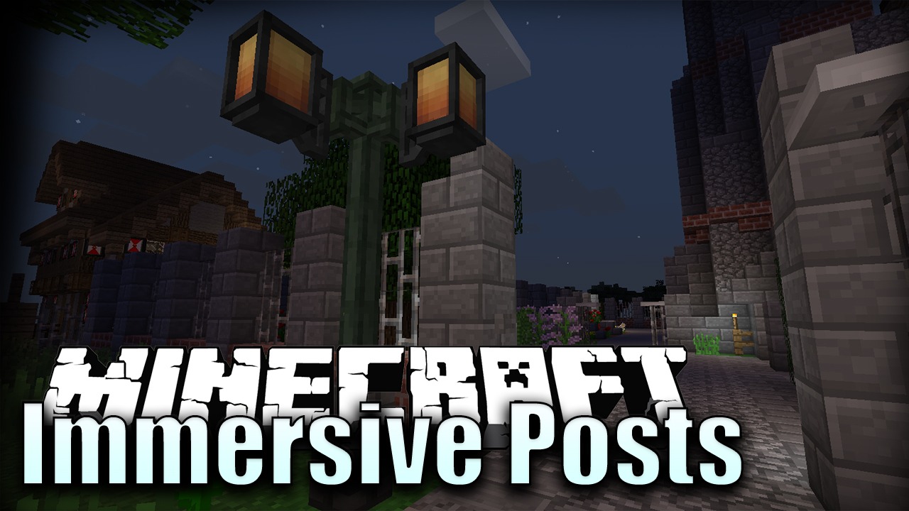 Immersive Posts for Minecraft 1.14.4