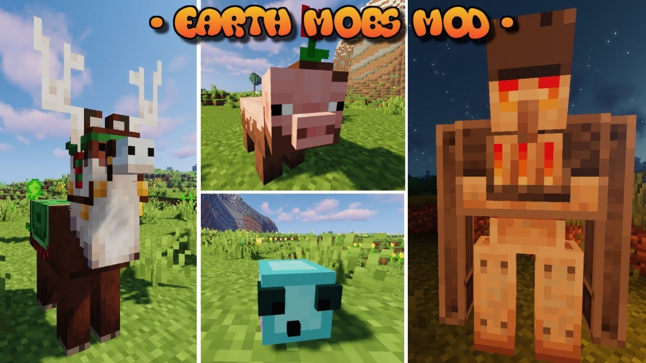 Earth Mobs for Minecraft 1.18.2