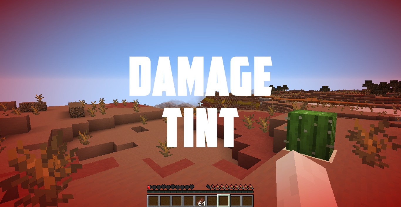 Damage Tint for Minecraft 1.17