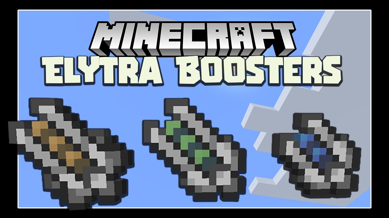 Elytra Boosters for Minecraft 1.17