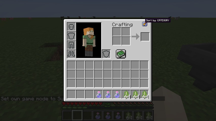 Inventory Sorting for Minecraft 1.18.2