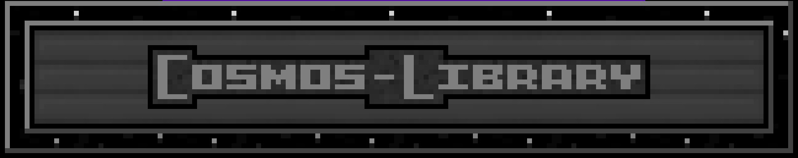 Cosmos Library for Minecraft 1.14.4