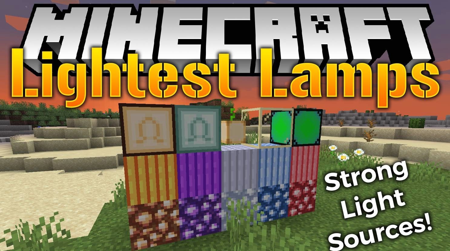 Lightest Lamps for Minecraft 1.15.1