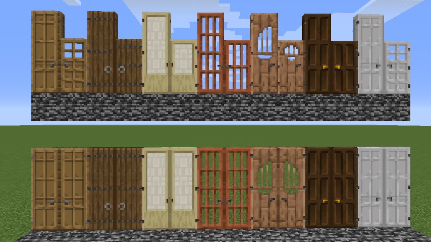 Dramatic Doors for Minecraft 1.15.2