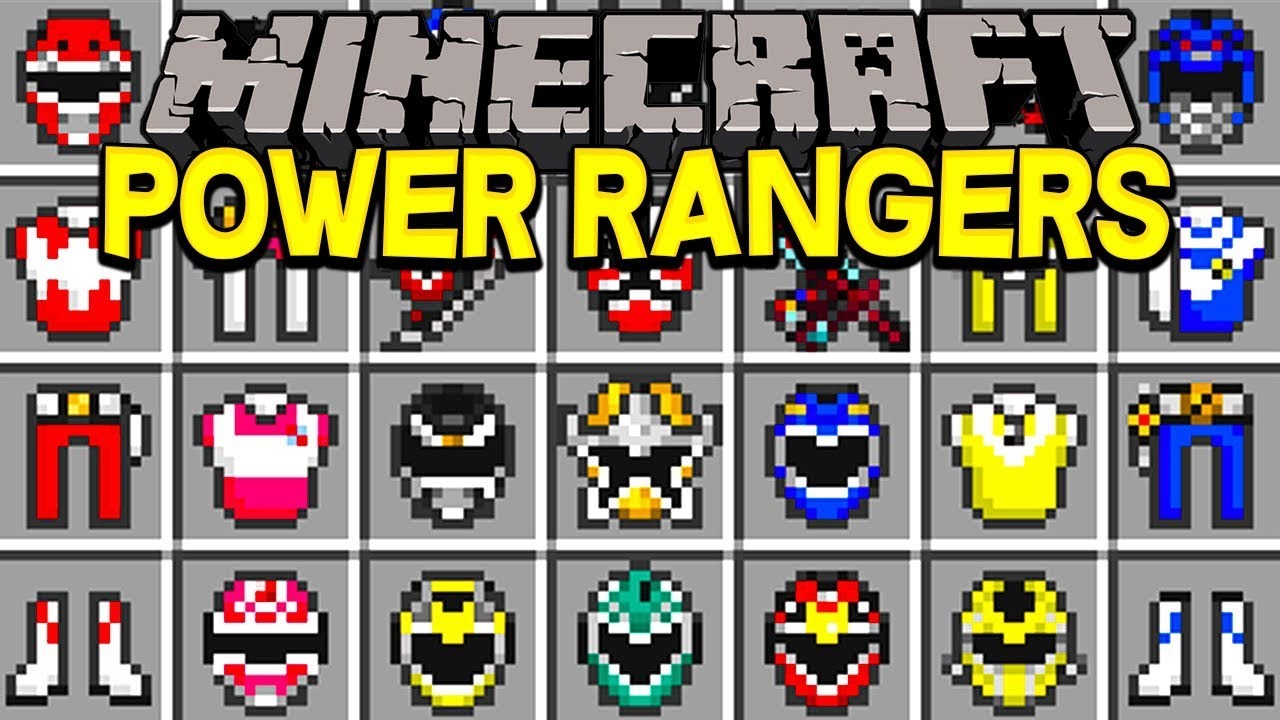 Power Rangers Beast Morphers for Minecraft 1.16.3