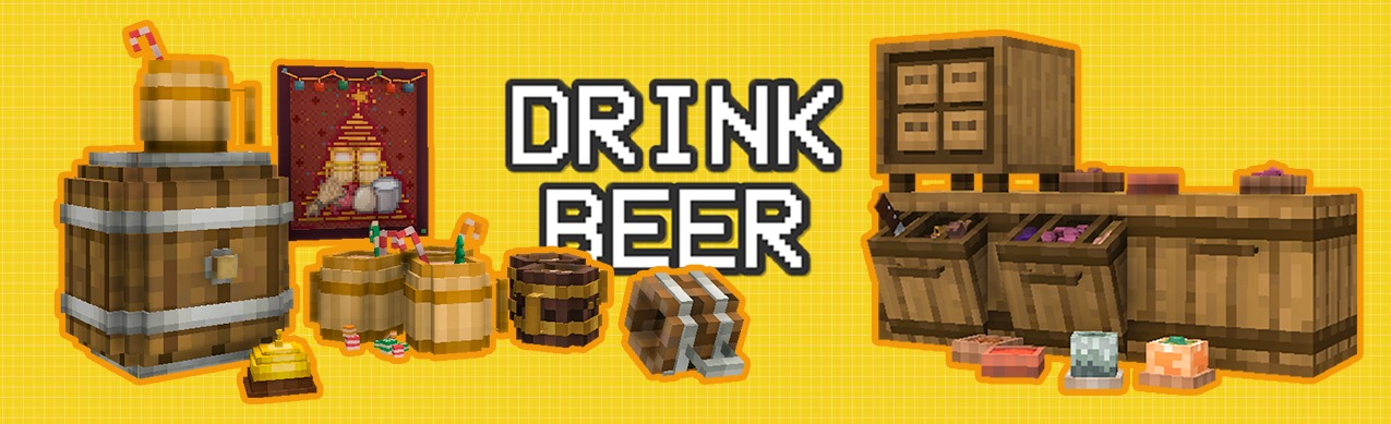 Drink Beer for Minecraft 1.16.3