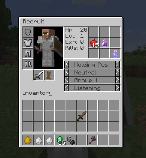 Recruits for Minecraft 1.16.5