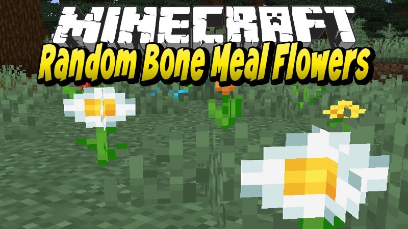 Random Bone Meal Flowers for Minecraft 1.16.5