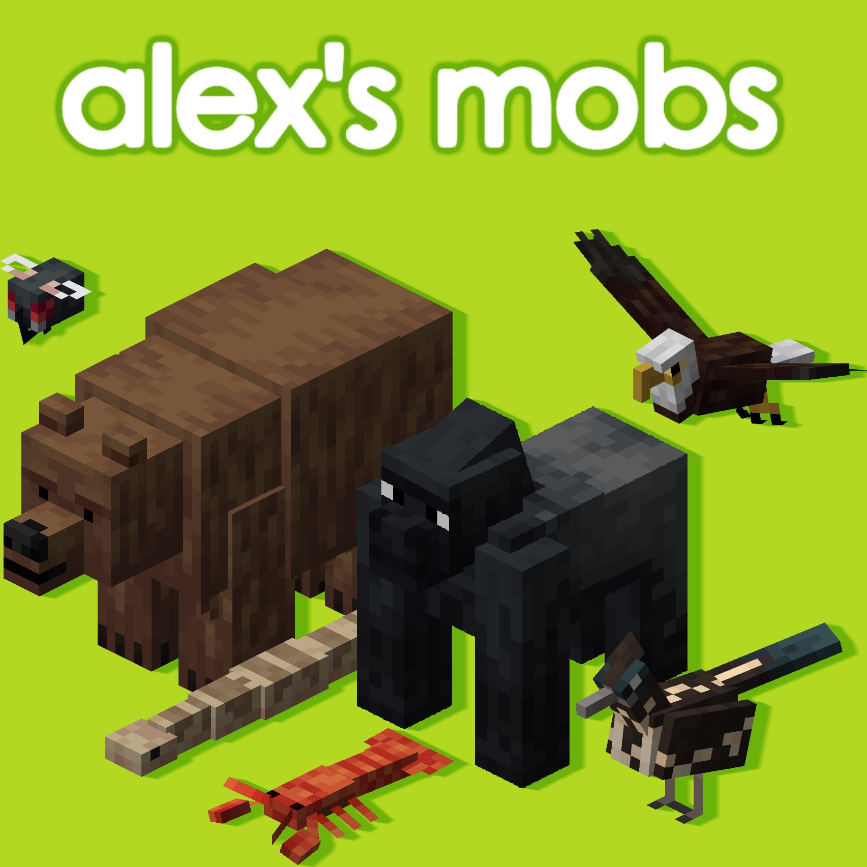 Alex Mobs for Minecraft 1.17.1