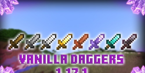 VanillaDaggers for Minecraft 1.17.1