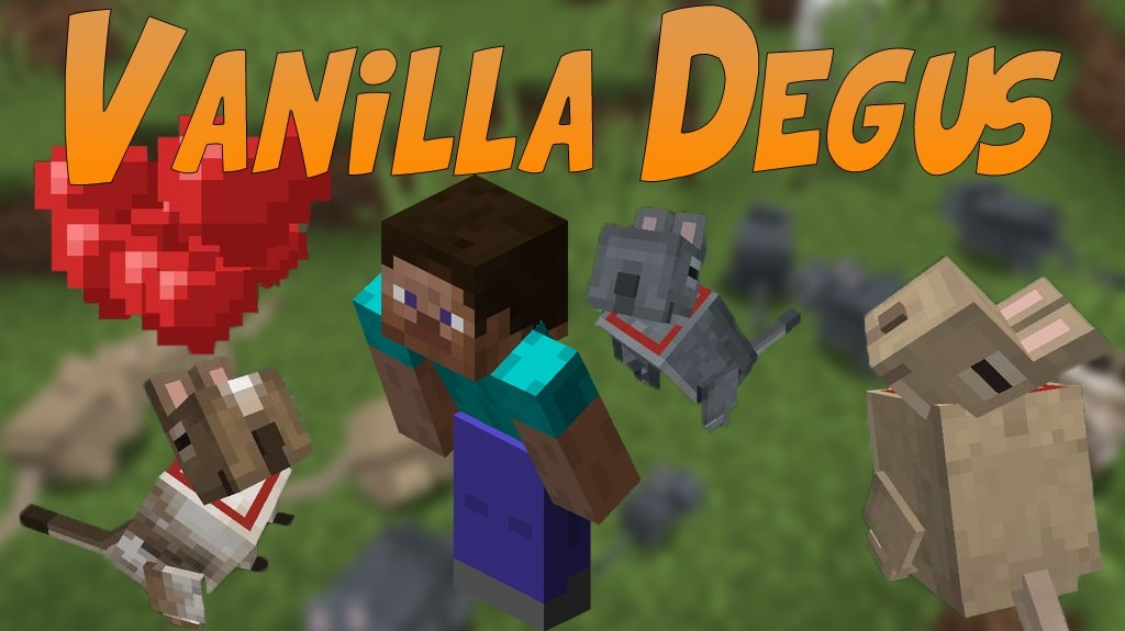 Vanilla Degus for Minecraft 1.17.1