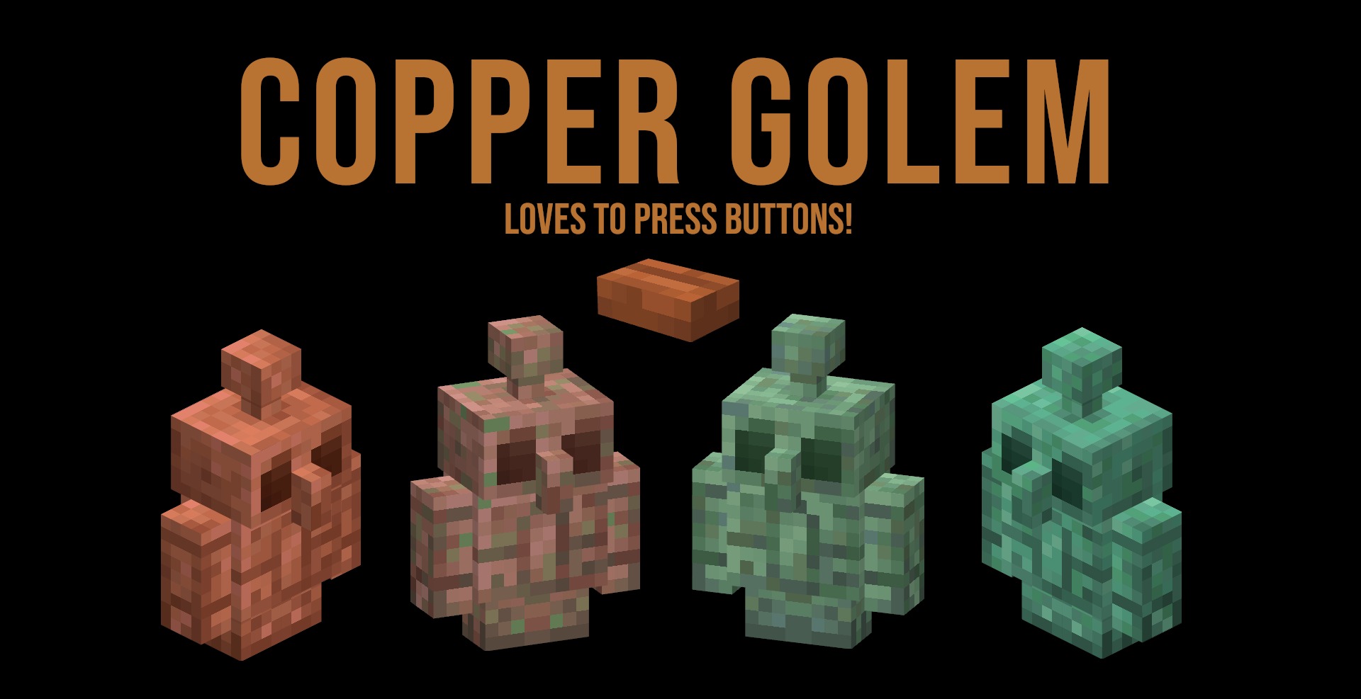 Copper Golem for Fabric for Minecraft 1.17.1