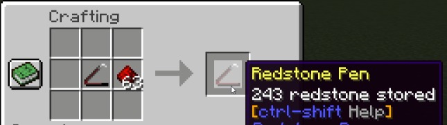 Redstone Pen for Minecraft 1.17.1