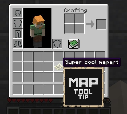 Map Tooltip for Minecraft 1.17