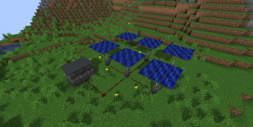 Solar panels for Minecraft 1.17.1