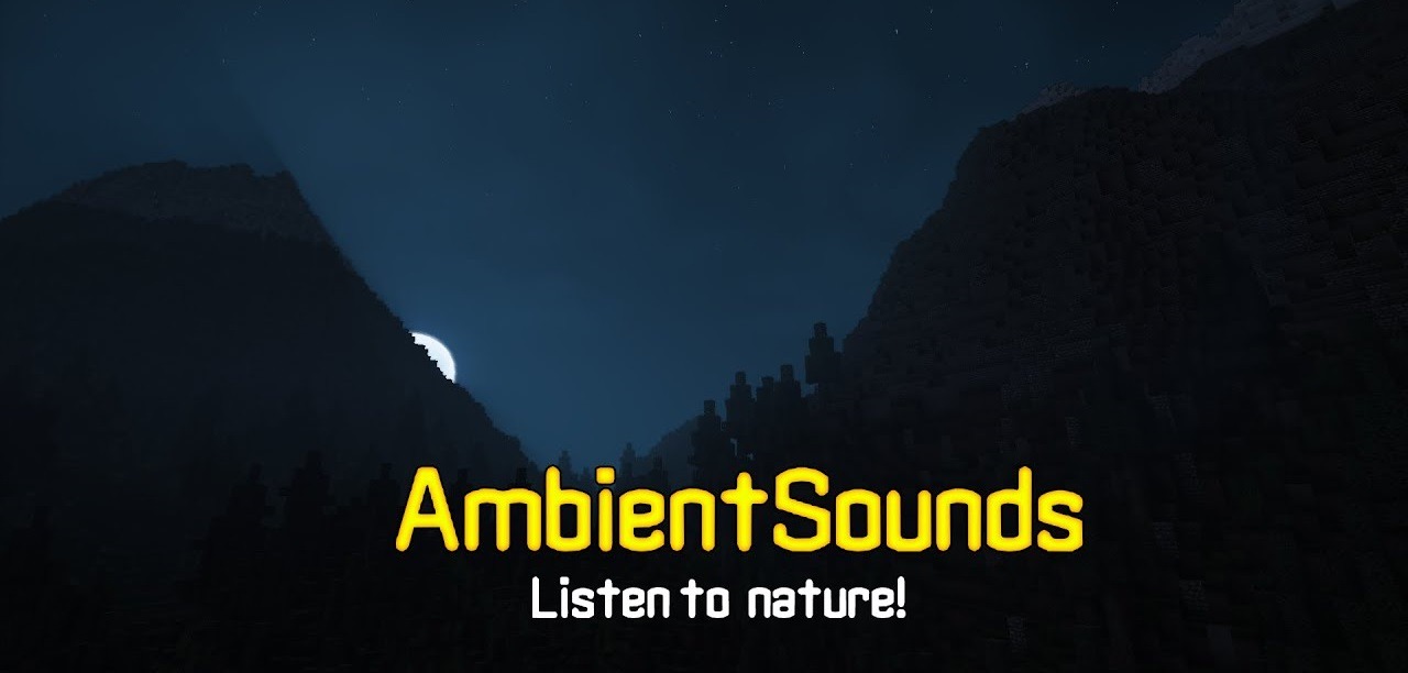 AmbientSounds 4 for Minecraft 1.17.1