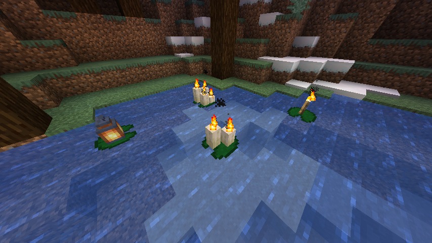 Torch Slabs for Minecraft 1.17.1