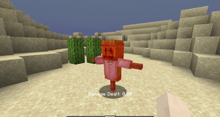 Real Damage Target Dummy for Minecraft 1.16.5