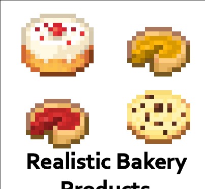 Realistic Bakery Products for Minecraft 1.16.5