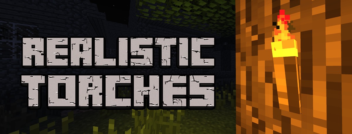 Realistic Torches for Minecraft 1.16.5