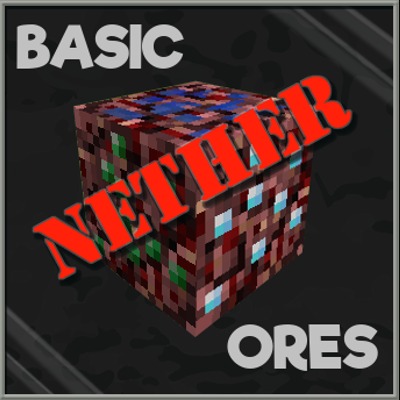 Basic Nether Ores for Minecraft 1.17