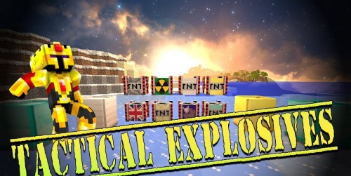 Iron TNT (Tactical Explosives) for Minecraft 1.16.5