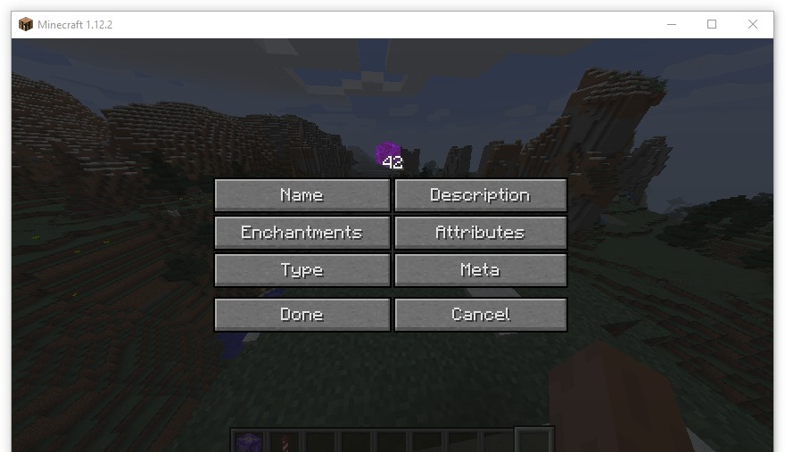 Advanced Creative Tab for Minecraft 1.11.2