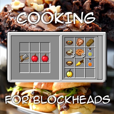 Cooking for Blockheads for Minecraft 1.16.5