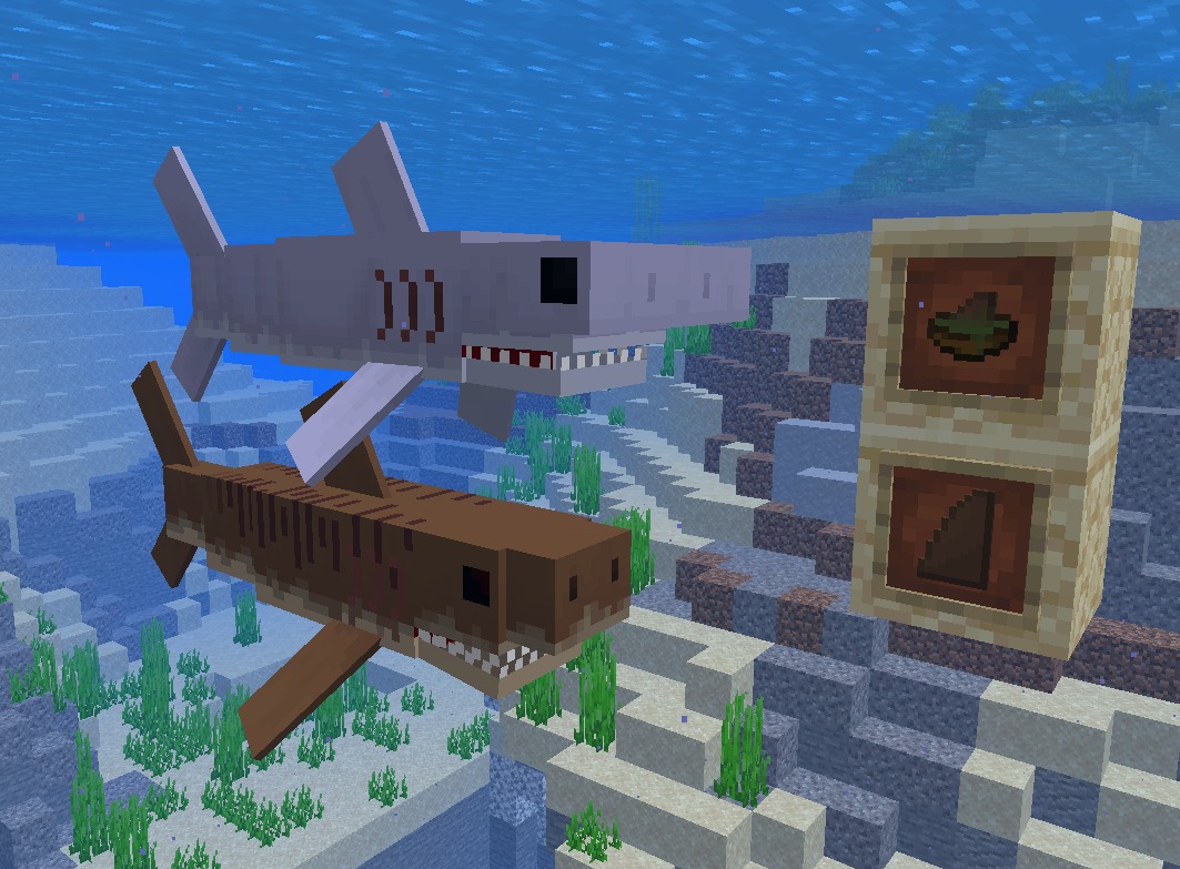 Sharks for Minecraft 1.16.5