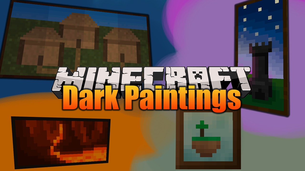 Dark Paintings for Minecraft 1.16