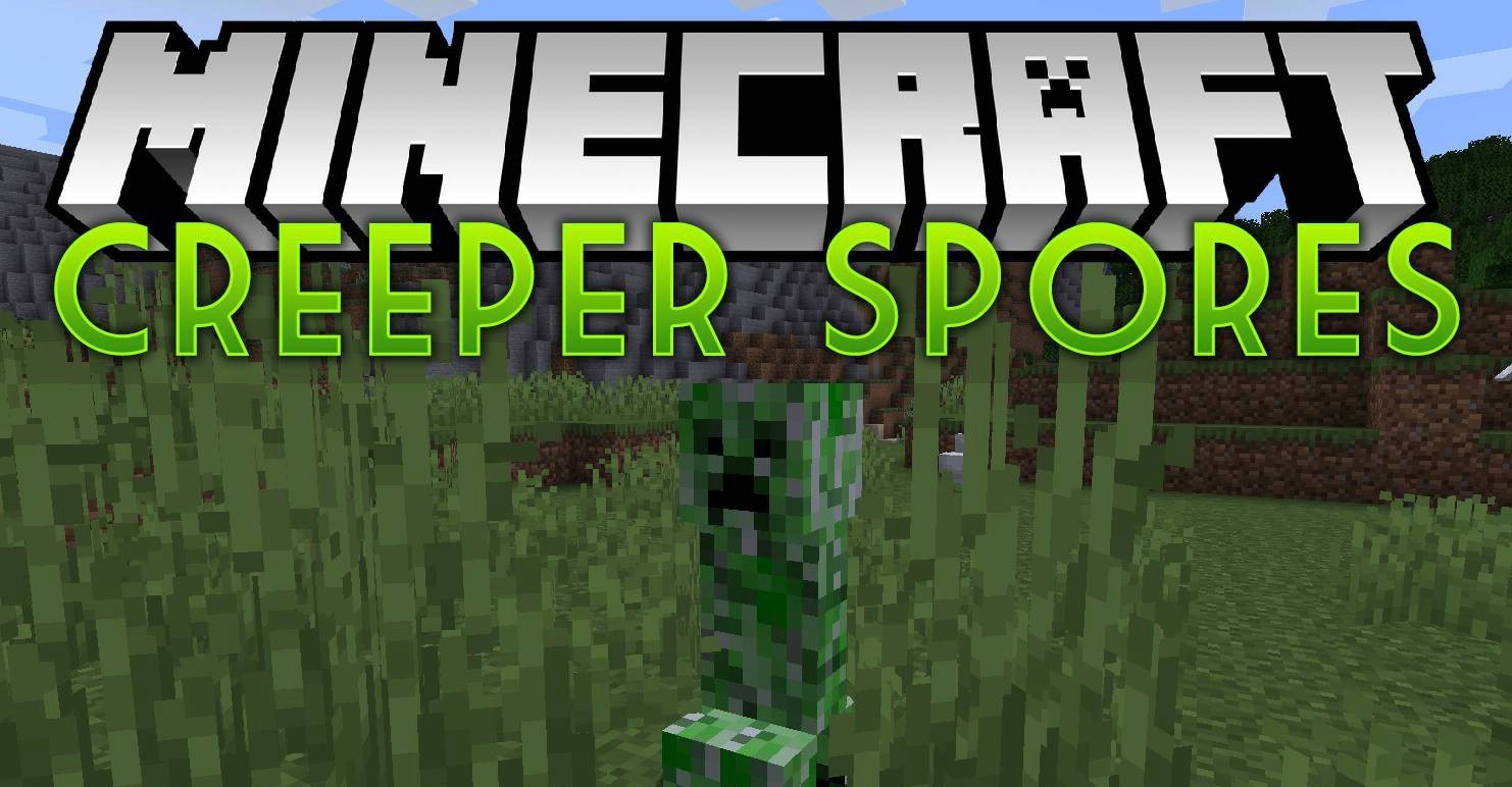 Creeper Spores for Minecraft 1.16