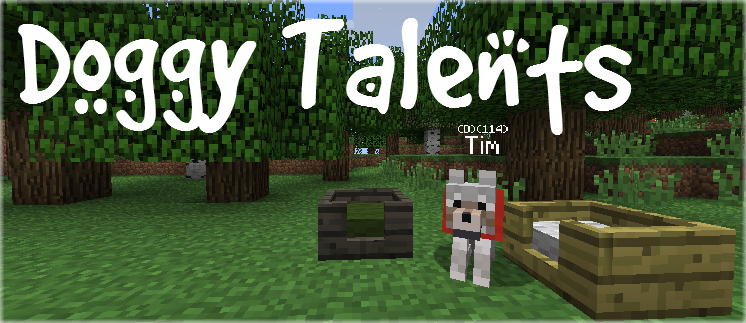 Doggy Talents for Minecraft 1.14.2