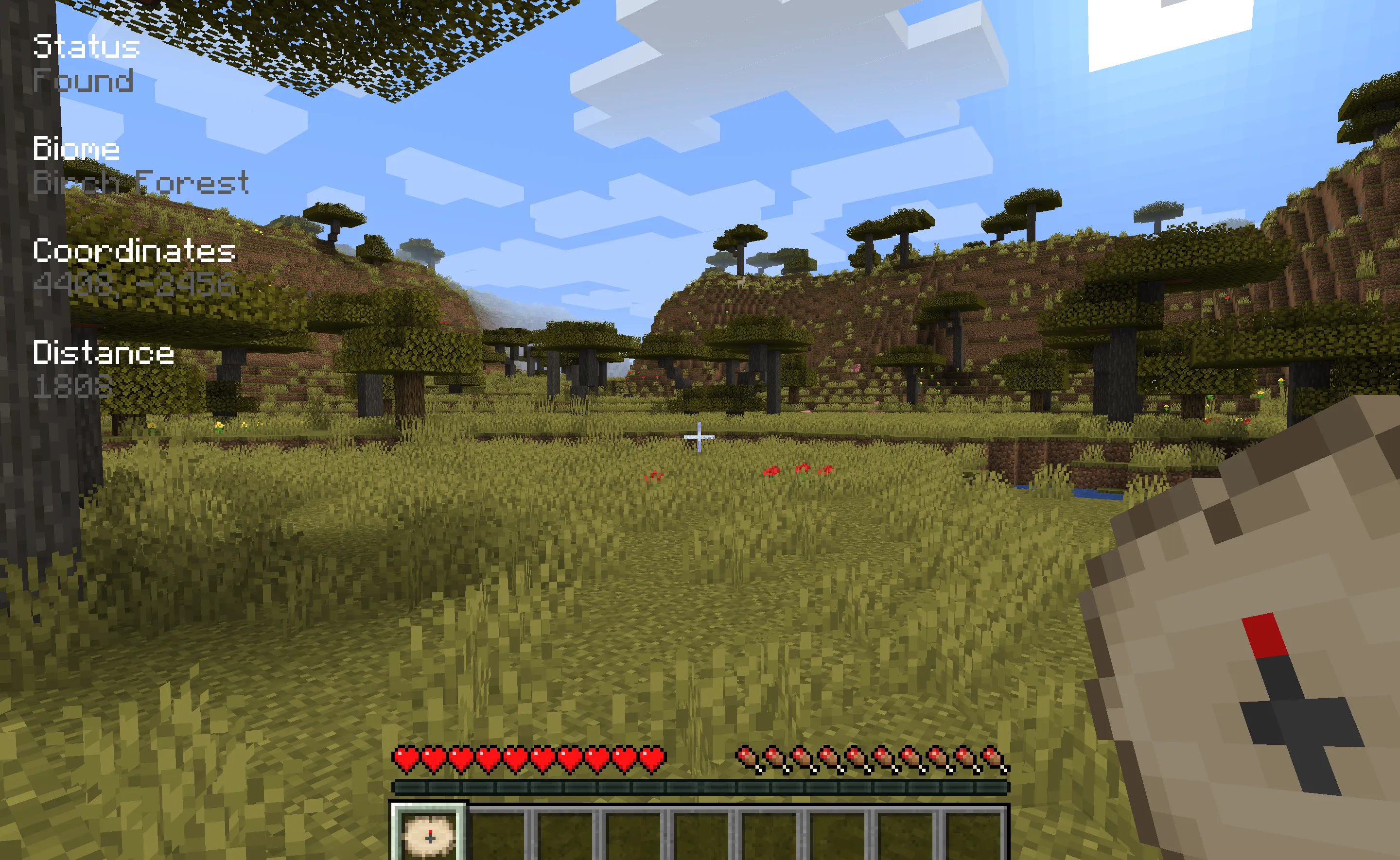 Biome Locator for Minecraft 1.16.4