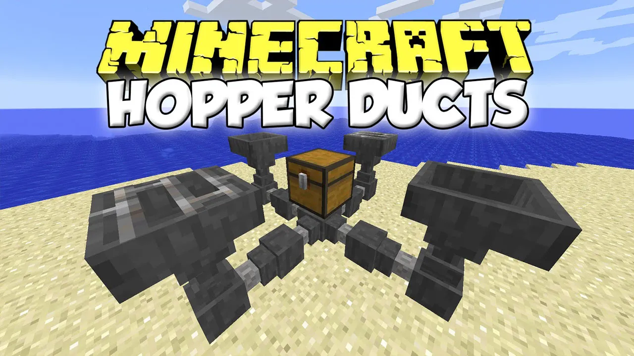 Hopper Ducts for Minecraft 1.9.4